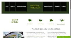 Desktop Screenshot of gazonsintetic.com.ro